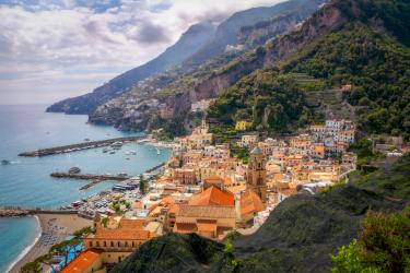 Amalfi Coast -cityscape-view-of-amalfi