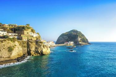 Ischia - Procida - sant-angelo-beach-and-rocks-in-ischia-island-campa